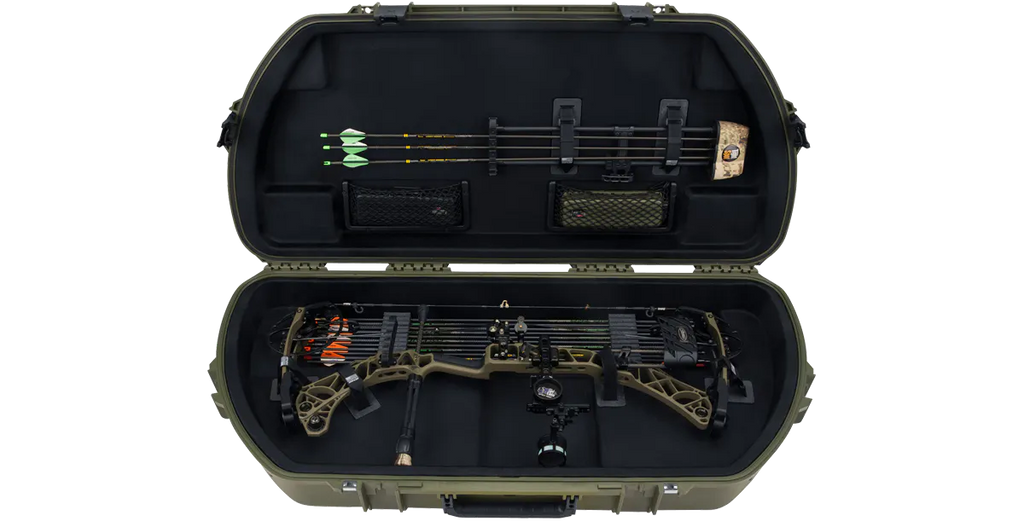 SKB iSeries Shaped Bow Case - OD Green