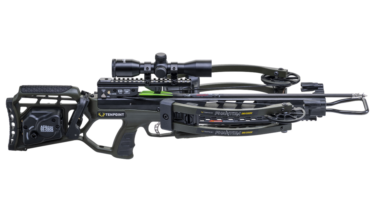 Tenpoint Phantom Crossbow Decock Pro-View Scope Moss Green