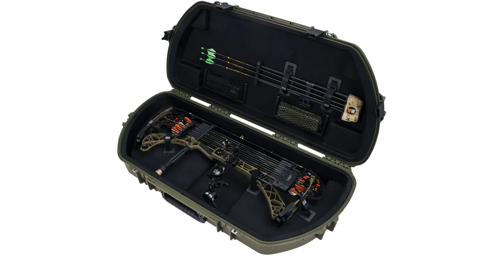 SKB iSeries Shaped Bow Case - OD Green