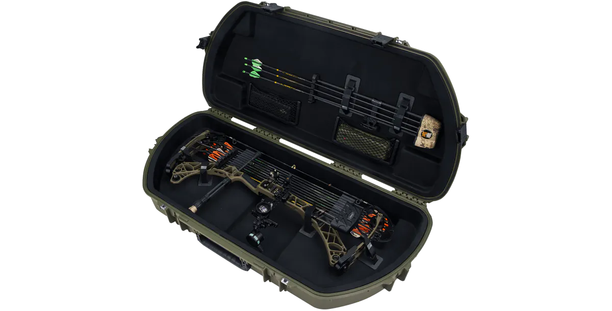 SKB iSeries Shaped Bow Case - OD Green