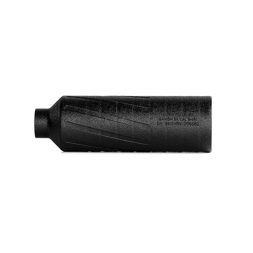Banish TAC 9K DT 1/2X28 Black Suppressor