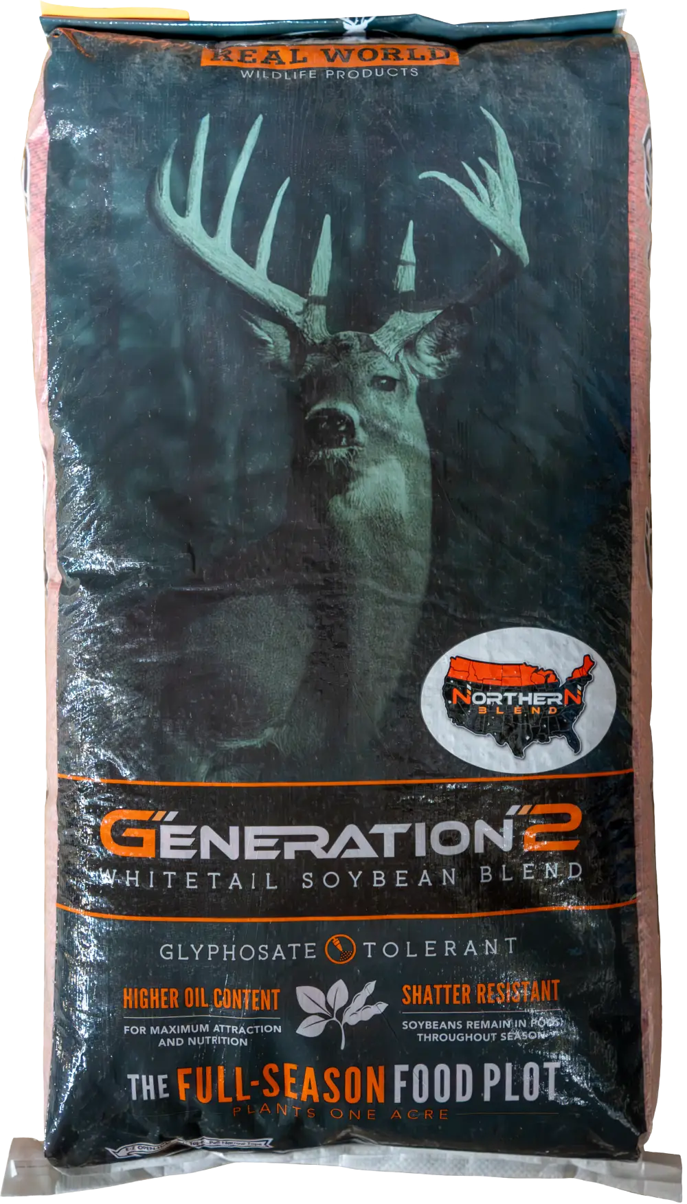 Real World Northern Soy Beans 50 Pound Bag (1 Acre)