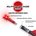 Tenpoint Alpha-Blaze HPX Lighted Nock RED