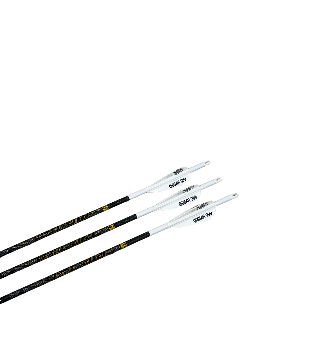RIP TKO Elite 300 Custom Fletched Arrows Ready To Ship
