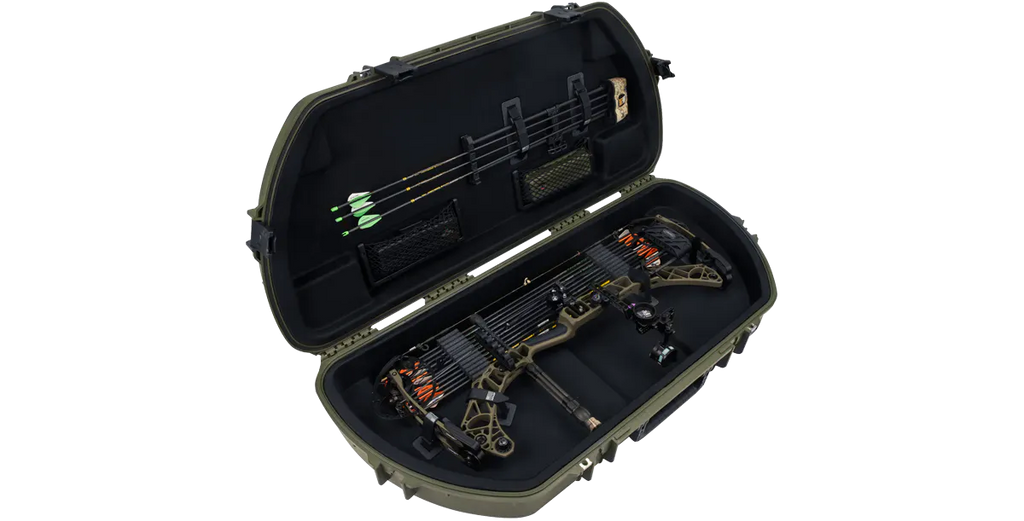 SKB iSeries Shaped Bow Case - OD Green
