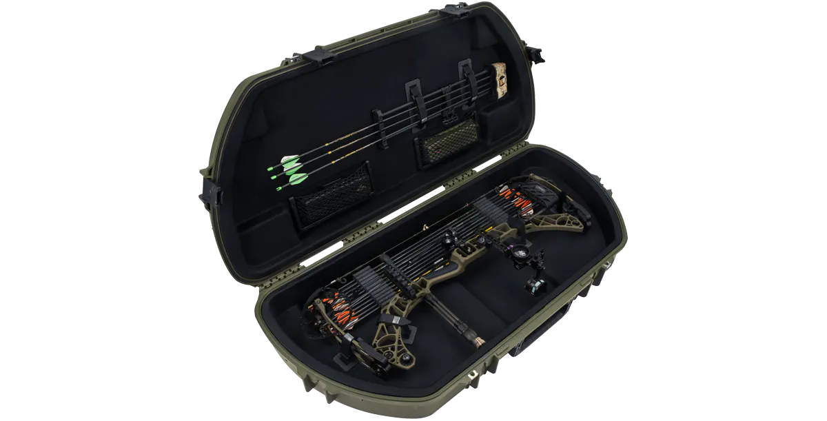 SKB iSeries Shaped Bow Case - OD Green