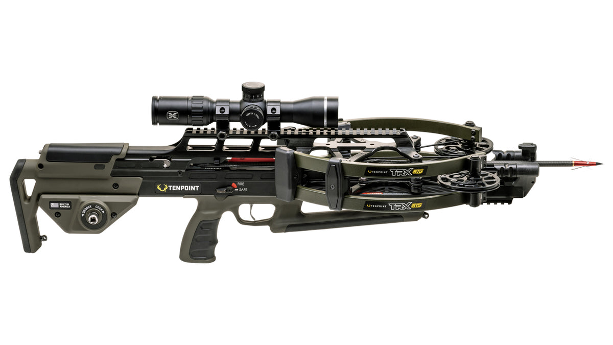 Tenpoint TRX 515 ACUslide Max EVO-X Elite Black Scope Moss Green