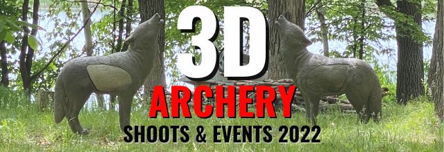 3D Archery Shoots and Events in 2022