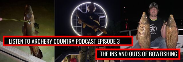 Listen to the Ins and Outs of Bowfishing Podcast