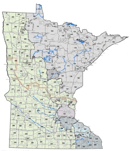 Minnesota 2021 Deer Season Area Map