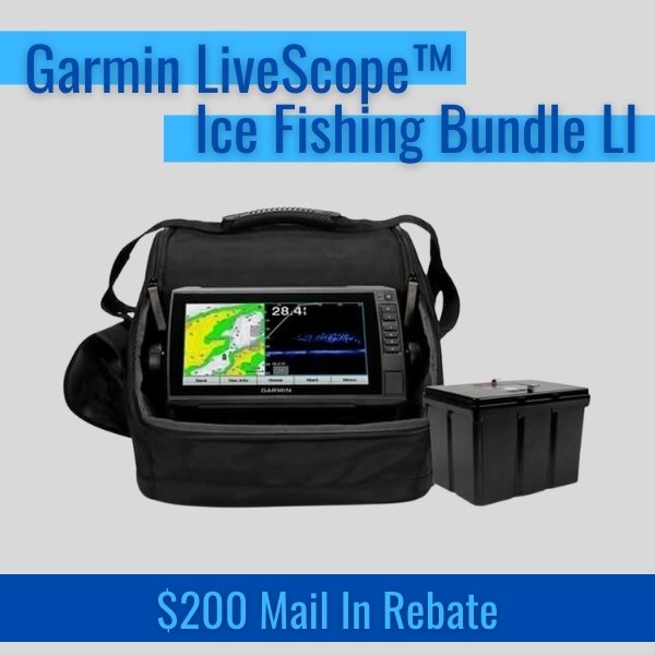Garmin LiveScope™ Ice Fishing Bundle LI Sale