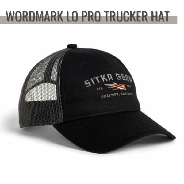 Sitka Wordmark Lo Pro Trucker Hat Sale