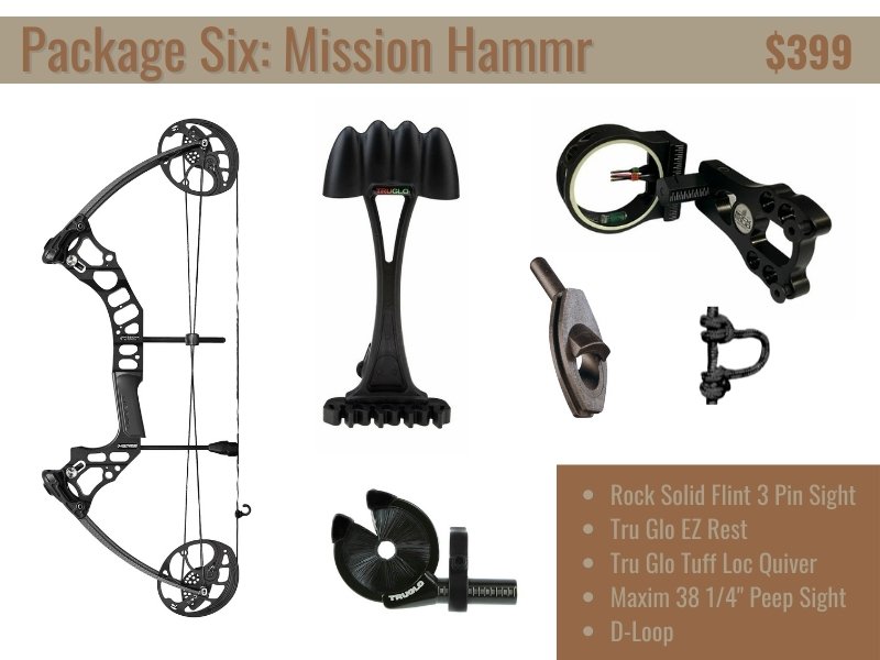Mission Hammr Compound Bow Package