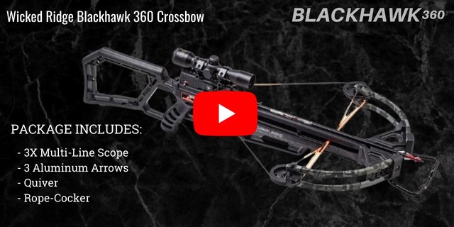 Wicked Ridge Blackhawk 360 Crossbow